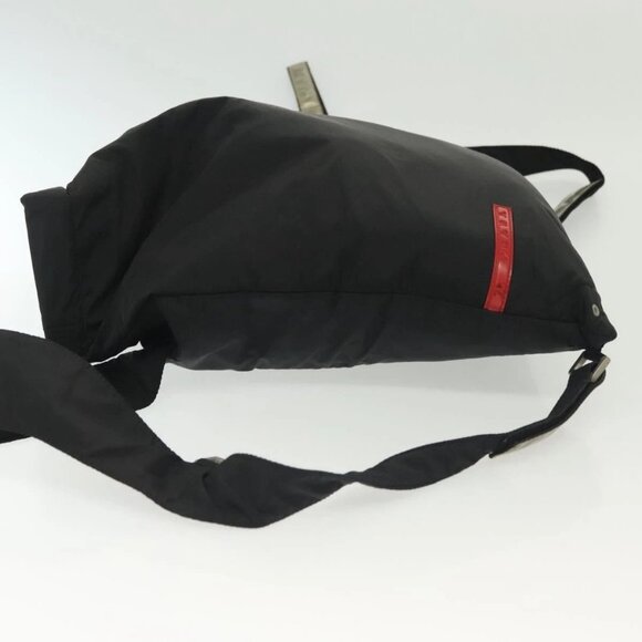 PRADA Sports Backpack Nylon Black Silver Auth - Picture 4 of 15